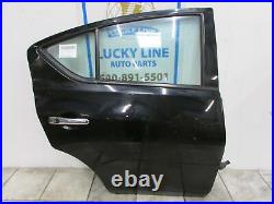 12 13 14 15 16 17 18 19 NISSAN VERSA Rear Door, Right Hand, BLACK EXT, KH3