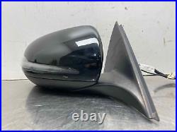 16 Mercedes C300 Sedan OEM Right Hand Passengers Side Power Door Mirror Black 15