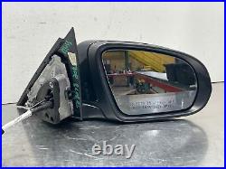 16 Mercedes C300 Sedan OEM Right Hand Passengers Side Power Door Mirror Black 15