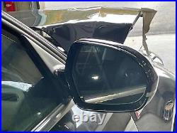 2012 Audi A6 OEM Right Hand Passenger Side Power Door Mirror Black Blind Spot 13
