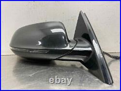 2012 Audi A8 OEM Right Hand Passengers Side Power Door Mirror Black 2011-2014