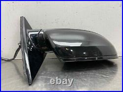 2012 Audi A8 OEM Right Hand Passengers Side Power Door Mirror Black 2011-2014