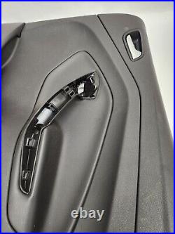 2013 Ford Escape Right Hand Rear Door Panel, Black Passenger Side Power