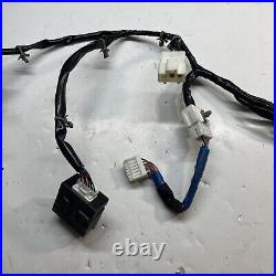 2013 Infinity G37 Front Power Seat Harness WithHeadrest Control Motor