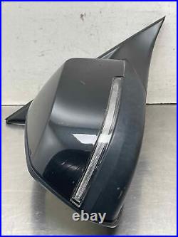 2016 BMW 528i OEM Right Hand Passenger Side Power Door Mirror Black Heated 14 15