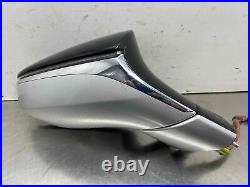 2020 Lexus UX250H OEM Right Hand Passengers Side Power Door Mirror Silver/Black