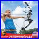 30_55lbs_Compound_Bow_Kit_with_12_Arrows_Right_Hand_Archery_Hunting_Set_Black_01_vno