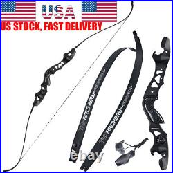 62 Archery Hunting Takedown ILF Recurve Bow Right Hand for Competition Athletic