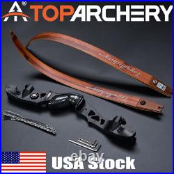 Archery 62 Takedown ILF Recurve Bow for Right Hand Hunting Target Competition