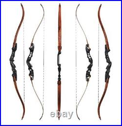 Archery 62 Takedown ILF Recurve Bow for Right Hand Hunting Target Competition