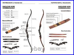 Archery 62 Takedown ILF Recurve Bow for Right Hand Hunting Target Competition