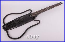 Black Right-hand Silent travel electric acoustic guitar portable built effect