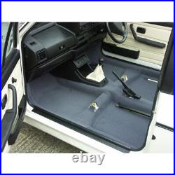 Carpet Set Right Hand Drive, Black fits VW Golf Caddy Mk1 172863101BLK