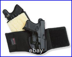 Galco Ankle Glove Holster Right Hand, Black, Glock 26/27/33 AG286 AG286B