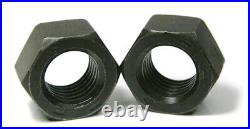 Grade 8 Steel Hex Nuts Plain Alloy Steel Finished Nuts 1/4 to 2-1/2
