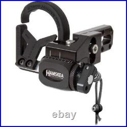 Hamskea Hybrid Hunter Pro Archery Arrow Rest-Black-Right Hand