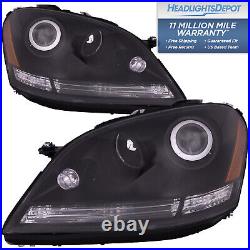 Headlight Pair For Mercedes-Benz ML350 06-07 Headlamp Right Hand And Left Side