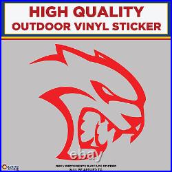 HellCat, Die Cut High Quality Vinyl Sticker Decals