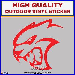 HellCat, Die Cut High Quality Vinyl Sticker Decals