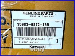 KAWASAKI Genuine 2012-2016 NINJA 650 RIGHT HAND STEP BRACKET 35063-0872-18R NEW