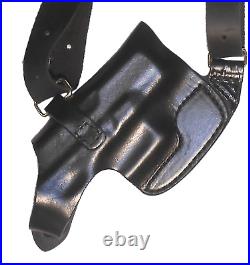 Leather Shoulder Gun Holster LH RH For Springfield XDM 5.25