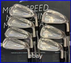 NEW! Cleveland Launcher MAX Iron Set 5-PW, GW KBS Max Steel Regular Right Handed