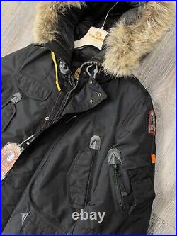 NWT Parajumpers Right Hand Man Jacket Size L Black