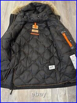 NWT Parajumpers Right Hand Man Jacket Size S Black