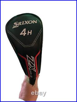 New Srixon ZX 4 Hybrid 22 Degree- Black, Right Hand, Men's Recoil Senior Flex
