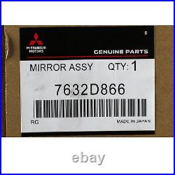 OEM Genuine Mitsubishi Right Hand Mirror Assembly 7632D866