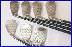 PRGR Right Handed Iron Set Egg Forged 5-9. P. A. S Carbon Shaft Flex SR