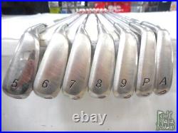 PRGR Right Handed Iron Set Pro Gear egg 44 forged 5-9, P, A GS90 CPT Flex R300