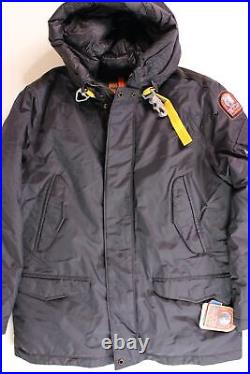 Parajumpers Mens Right Hand 730-Fill Power Down Jacket Coat 2XL XXL Pencil Black