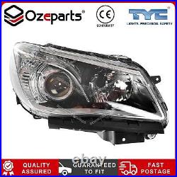 RH RHS Right Hand Head Light Lamp Black For Holden Commodore VF 20132018 SS SV6