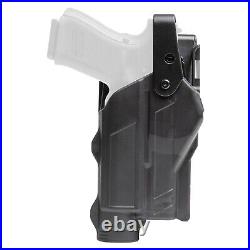 Rapid Force Duty Holster Right Hand Black Glock 17 with Light RFS-0601-R-MB-33-D