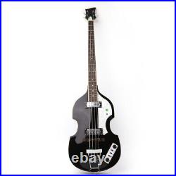 Right Hand black color Full scale length electric 4string violin guitar bass