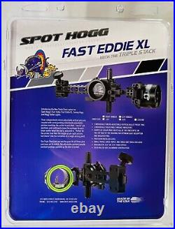 Spot Hogg Fast Eddie XL With The Triple Stack Archery Sight Right Hand. 010 New