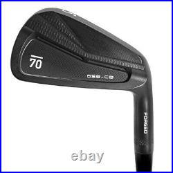 Sub 70 Pre-Owned 659 CB Forged Black Iron 4-PW 1 Upright X-Stiff KBS Tour 130